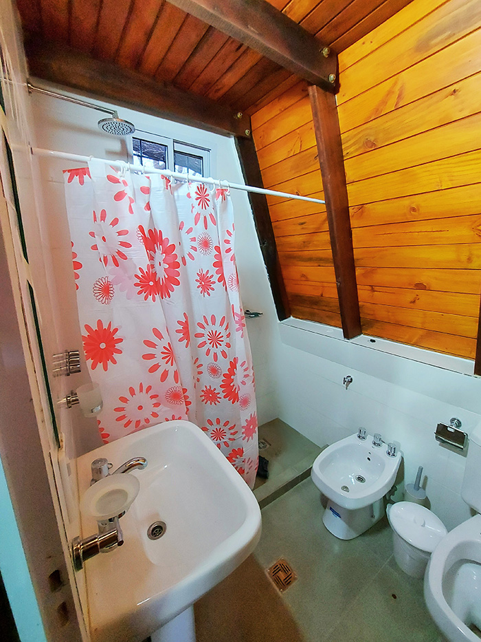 baño de una cabaña normanda